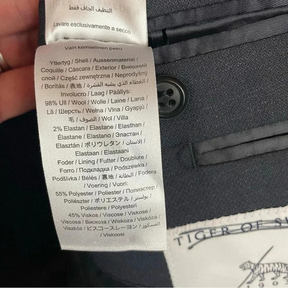 Tiger  of Sweden Harrie 4 Wool Blazer - Picture 11 of 13